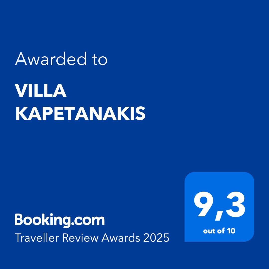 Villa Kapetanakis Redessan 외부 사진